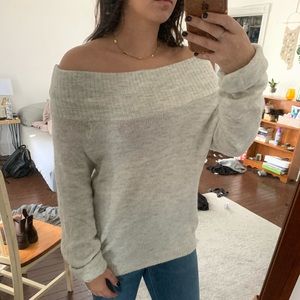 H&M Off the shoulder Sweater